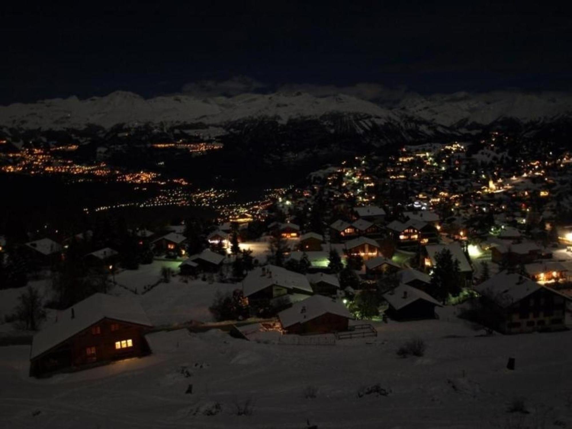 Modernes Chalet - Blue Merle Villa Vercorin Esterno foto